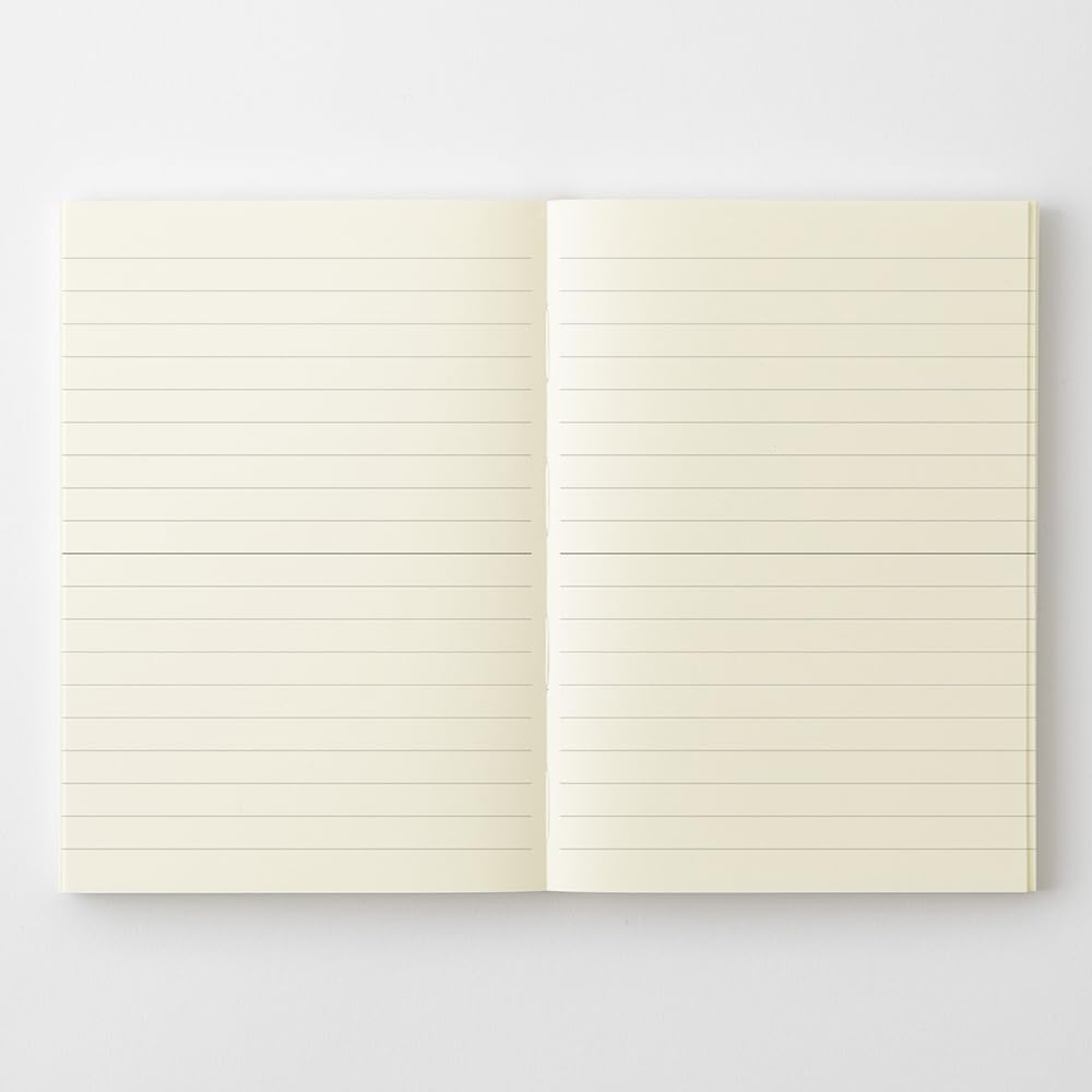 DESIGNPHIL Midori MD Notebook Bunkobon Горизонтальная линейка B6 - Идеально для письма и ведения дневника