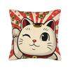 Pillow Case Lucky Cat Money For Shop Design Pillow Cover For Wedding Party Home Decor Funny Pillowcases