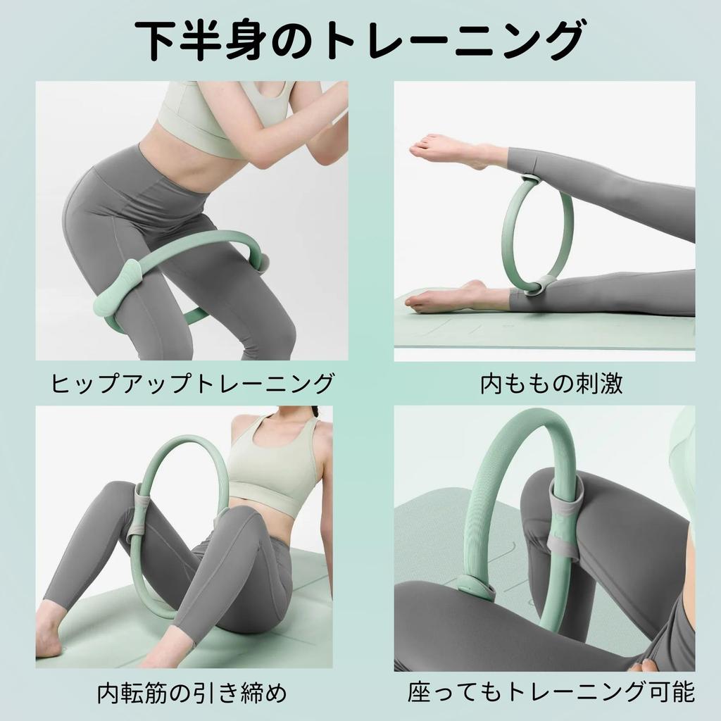 Pilates Ring Gray Training Ring Yoga Tighten Your Core Strengthen Your Inner Muscles Ideal for Exercising At Home Hunchback Upper Arms Chest Shoulder