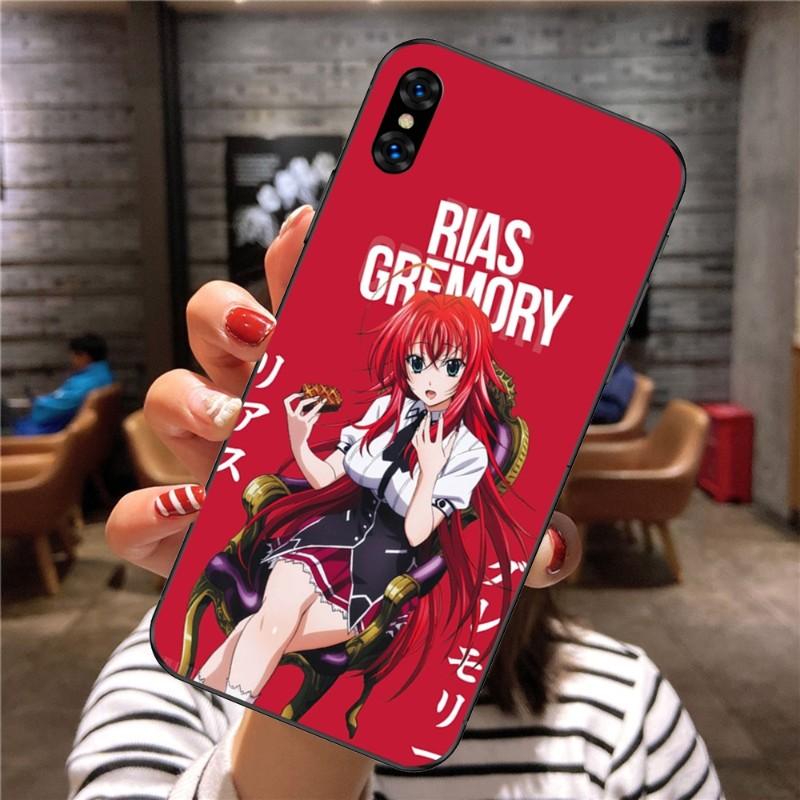 Чехол для телефона Rias Gremory Anime для Xiaomi Mi 12 11T 10T 9T Lite Pro Ultra Note 10 Poco F3 F4 X4 GT мягкий черный чехол для телефона
