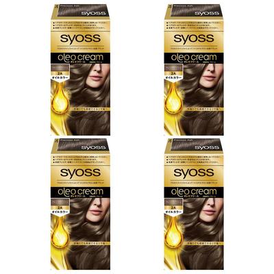 Краска для волос Oleo Cream Color 2A Драгоценный пепельный 4 шт.