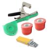 Tying Machine Plant Garden Plant Tapetool Tapener +10 Rolls Tape Set for Vegetable Grape Tomato Cucumber Pepper Flower
