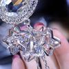 Искусственный Хрустальный Лебедь Авто Интерьер Орнамент Зеркало Заднего Вида Висит Подвеска