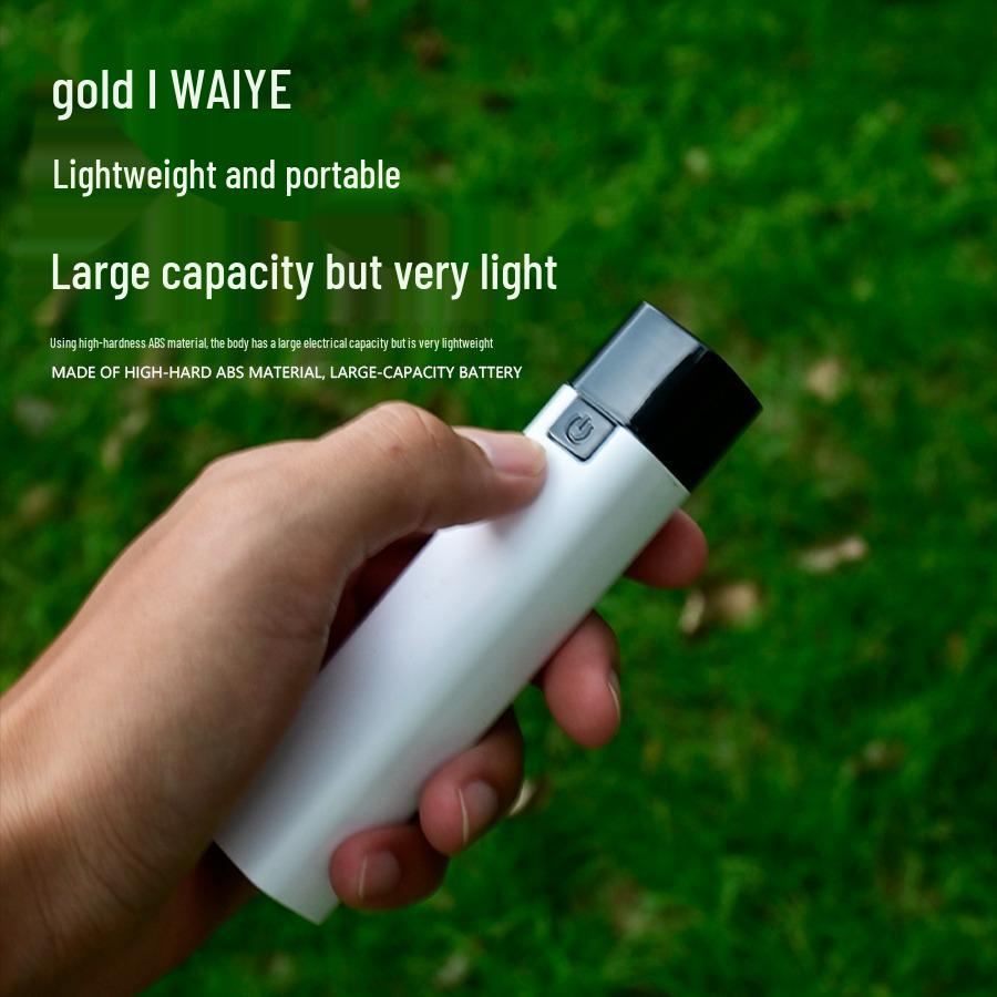 Портативный светодиодный фонарик с USB-зарядкой и функцией Power Bank