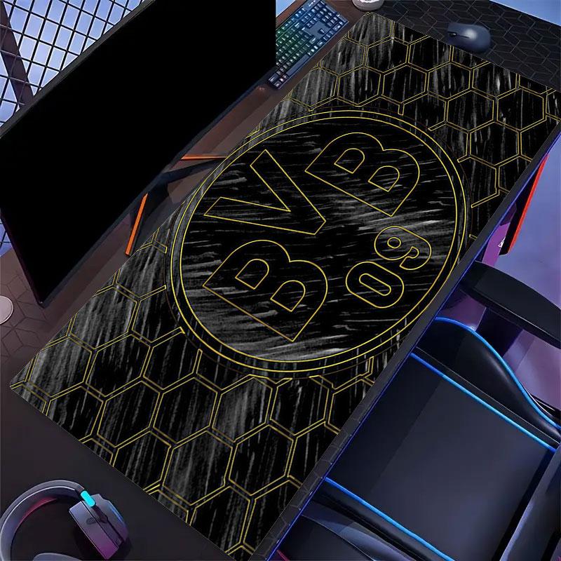 BVB Mouse Pad, Large Gaming Desk Mat, Non-slip XXL Mousepad for Laptop & Tablet, Mini PC Playmat with Stitched Edges