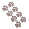 Modern Bathroom Accessories Paw Print Design Anti Slip Floor Tape About 9.1*9.5cm Non Slip Bath Mat Bathroom Safety Solution
