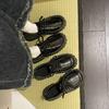2024 Spring/Summer New Retro British Style Versatile Women's Shoes Black Heightened Lace Up Small Leather Shoes for Women