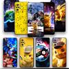 Чехол для телефона Poke-Cartoon-Pika для Redmi 9 10 9A 6 7 8 10A 10C 8A 7A 9T K40 Pro K50 9C 10 Prime K50 Armor, черный мягкий чехол