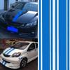 Наклейки на капот и кузов автомобиля Racing Stripes