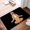 Printable Bedroom Entrance Mat Balcony Rug Door Mat Pet Animal Rug Funny Cartoon Dog Portrait Door Mat