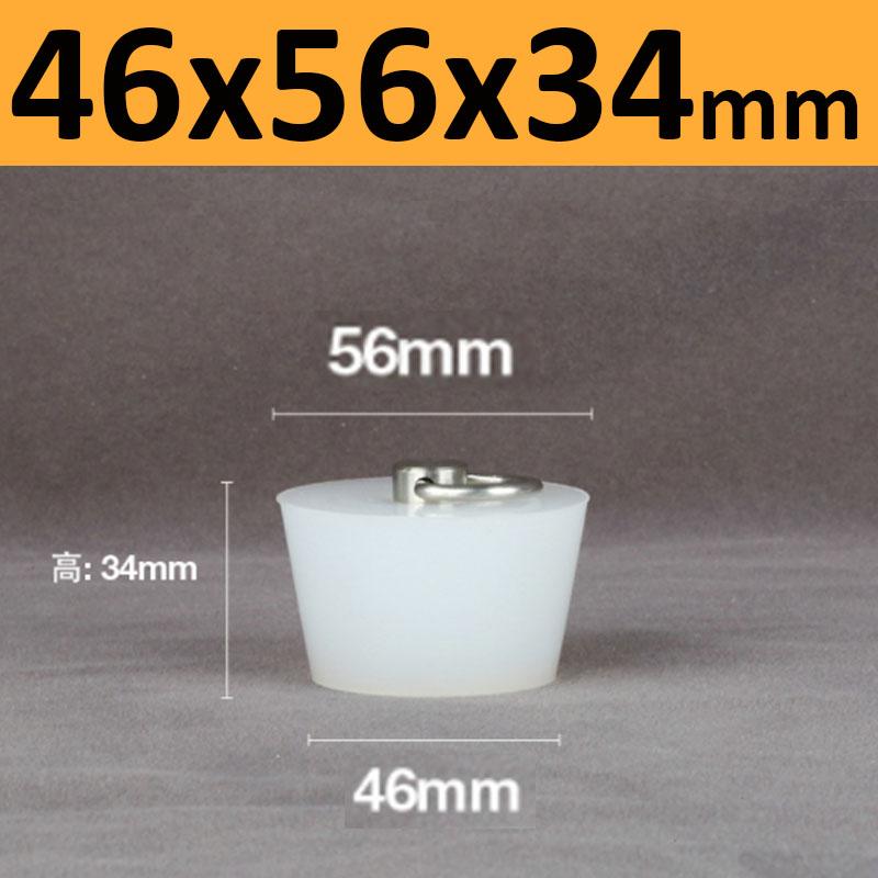 1 шт. прозрачная коническая резиновая пробка, высокотемпературные силиконовые пробки, герметизирующие коническую резиновую гальваническую краску со стальной ручкой в форме D