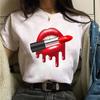 New Fashion Women Tshirt Watercolor Lips Printed Tops Tee Casual Short Sleeve Female Tee Shirts Harajuku Graphic T-Shirts Femme