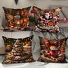 New Christmas Printed Cushion Covers Home Sofa Decoration Cushion Covers Bedroom Cushion Covers