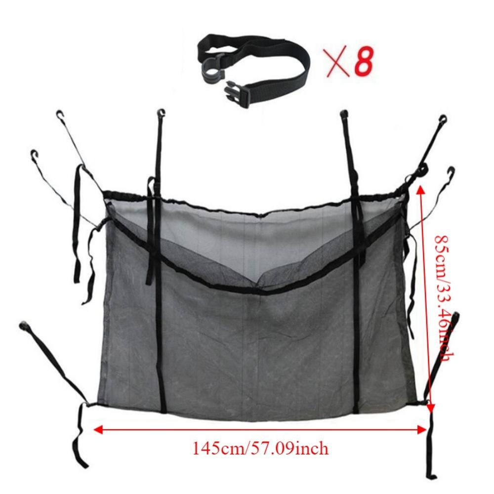 Large Capacity Swimming Pool Hanging Storage Bag Adjustable Heavy Duty Beach Hanging Bag Folding Swimming Pool Bag
