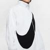 Nike Спортивная одежда Swoosh Big Logo Двусторонняя куртка из шерпа Женская куртка Белая CZ4064-100
