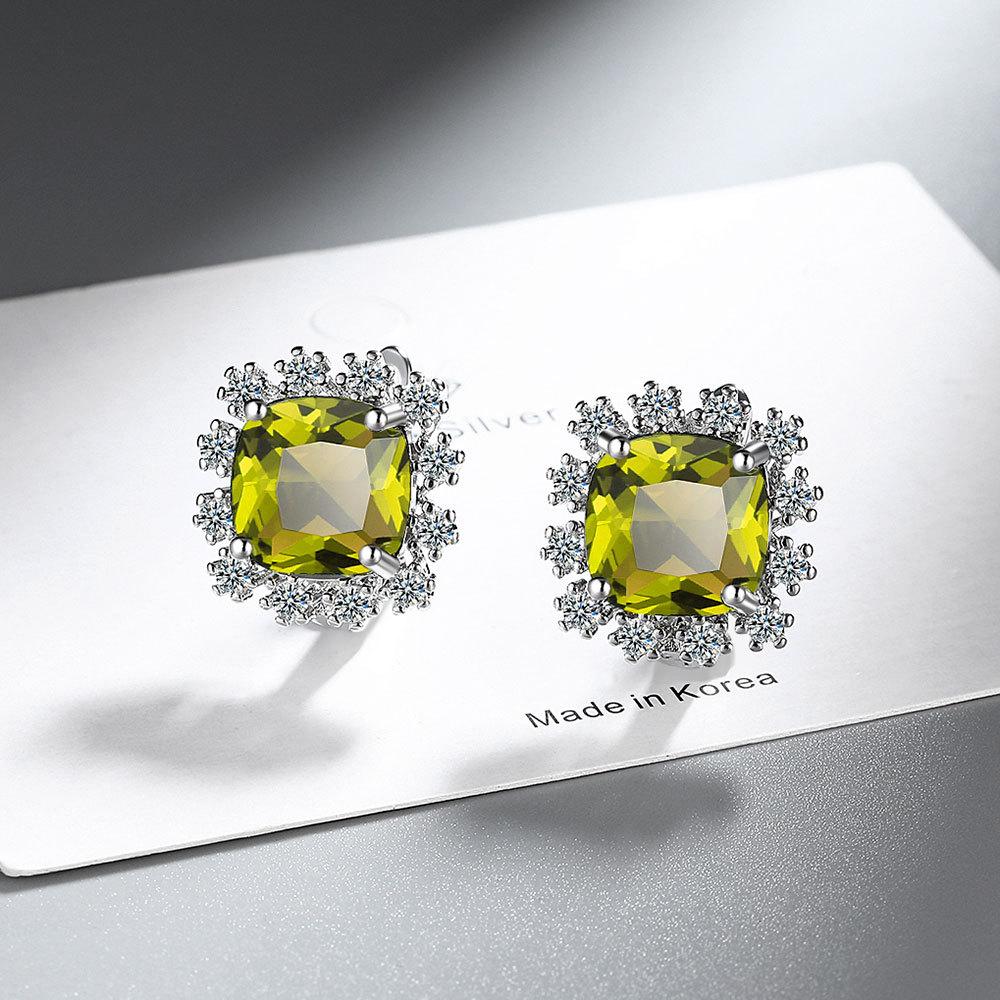 Lindon Fashion Copper Alloy Zircon Jewellery Drop Earrings For Women Wedding Party Gifts