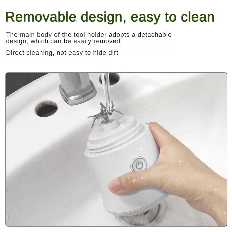 600ml Household Small Portable Juicer Electric Mini Juice Squeezer Charging Mixer Large Capacity Juicer