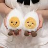 Мягкая игрушка «Варёное яйцо», маленькая, 5,5 дюймов — плюшевая игрушка в виде еды — забавная идея для подарка