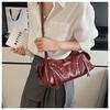 New Rivet Women's Bag Multifunctional Retro Bag Large Capacity Portable Shoulder Bag Soft Texture Casual Bag