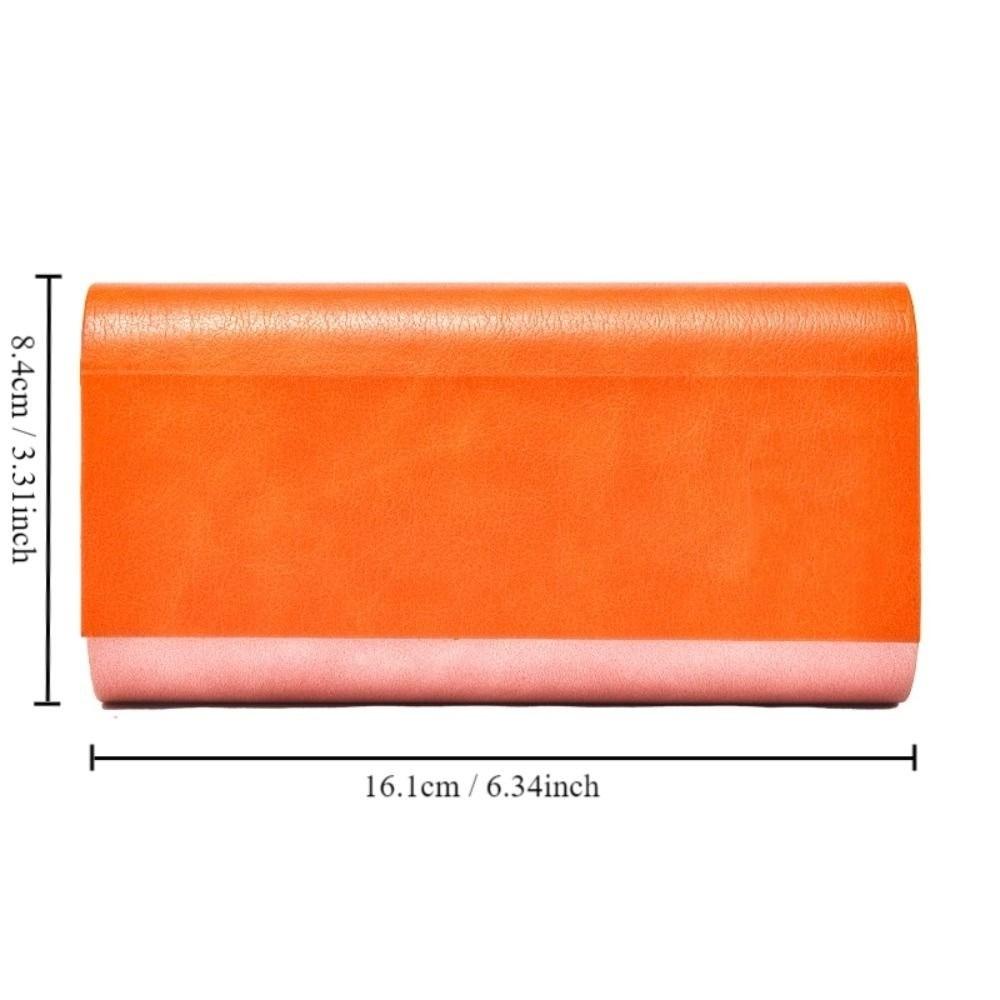 Double Layer Double Eyeglasses Case Large Capacity Waterproof Eyeglasses Holder PU Leather Scratch Resistant Sunglasses Box Men