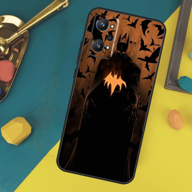 Halloween Bat Case For Realme 10 11 12 13 14 Pro Plus GT 5 6 6T GT7 Pro C67 C61 C53 C51 C21Y C25S C55 C75