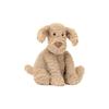 Jellycat Dog Series Animal UDDLEWUDDLE Wavy Fur Puppy Brown Soothing Doll Plush Doll 23cm Height