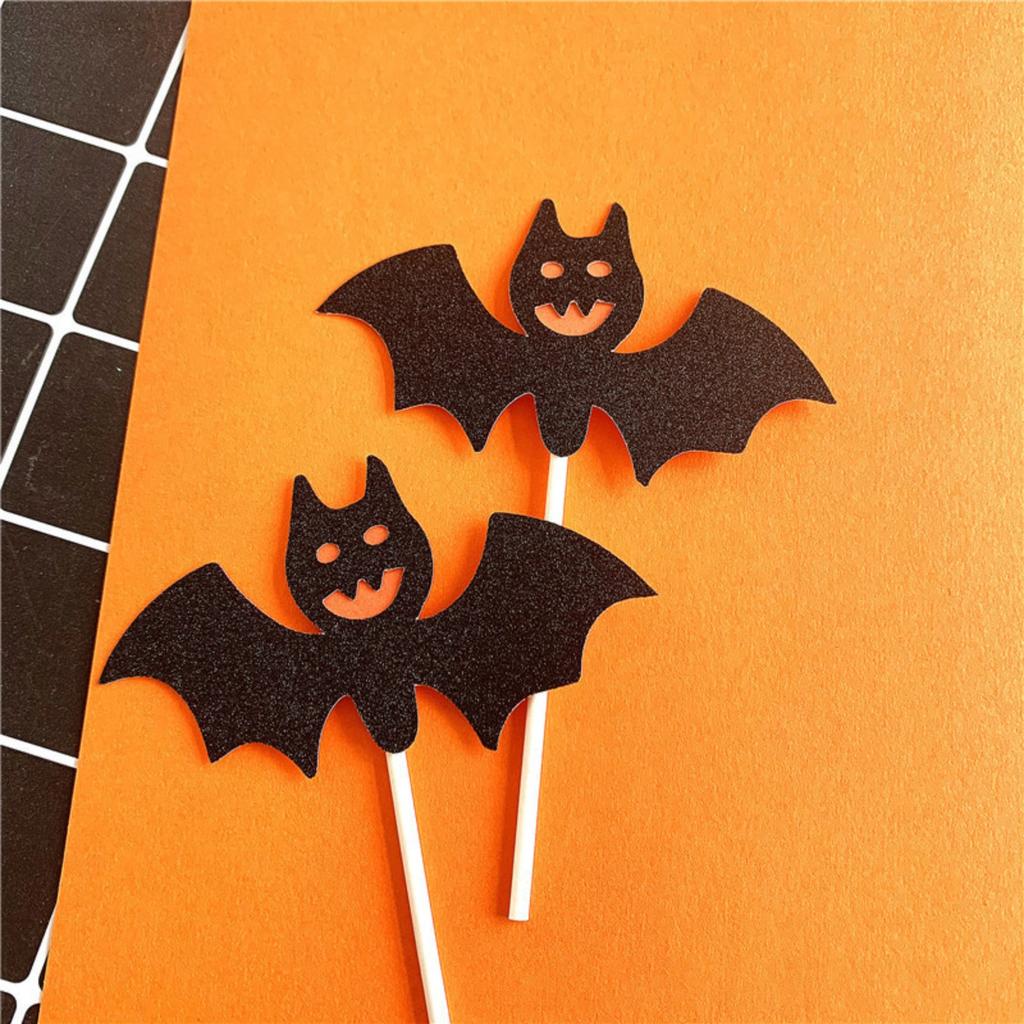 Halloween Decoration Collection: Pumpkin BatWitch GhostCastle Cake Decoration, Funny Party Outfits