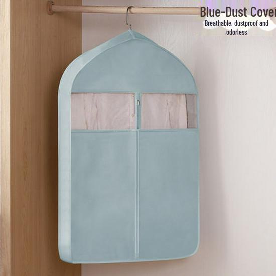 Толстый нетканый прозрачный чехол для одежды, защищающий от пыли, для костюмов