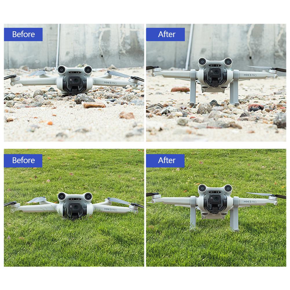 Комплект поплавков для посадочных полозьев Расширение Для DJI Mini 4 Pro/Mini 3 PRO/Mini3 Дрон Посадочное шасси для воды Тренировочное оборудование Аксессуары