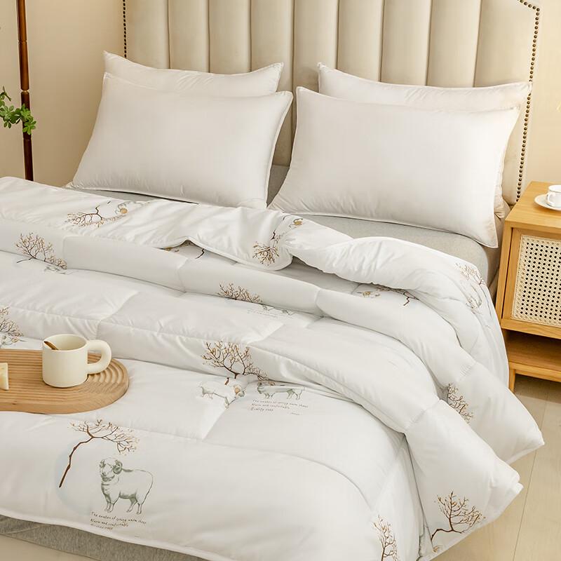 Yuan Su Cotton First Language Australian Wool All-Season Duvet