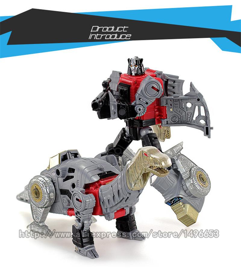NEW Arrive G1 KO Transformation Toys 5 IN 1 Action Model Timeless Dinosaur Robot Model Kids Children Present Durable