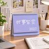 Foldable 2027 Desktop Desk Calendar Portable Flip Calendar Academic Planner  Office Supply