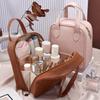 Portable Cosmetic Bag, Large Capacity, Advanced Sense Pu Portable Cosmetic Bag, High Value Travel Storage Bag