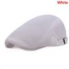 Summer Newsboy Style Adjustable Peaked Cap Golf Hat Beret Hat Breathable