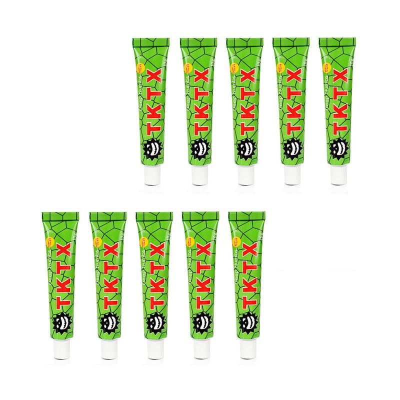 TKTX Обезболивающий крем для татуировок 10шт 10г 40%-55%-75%