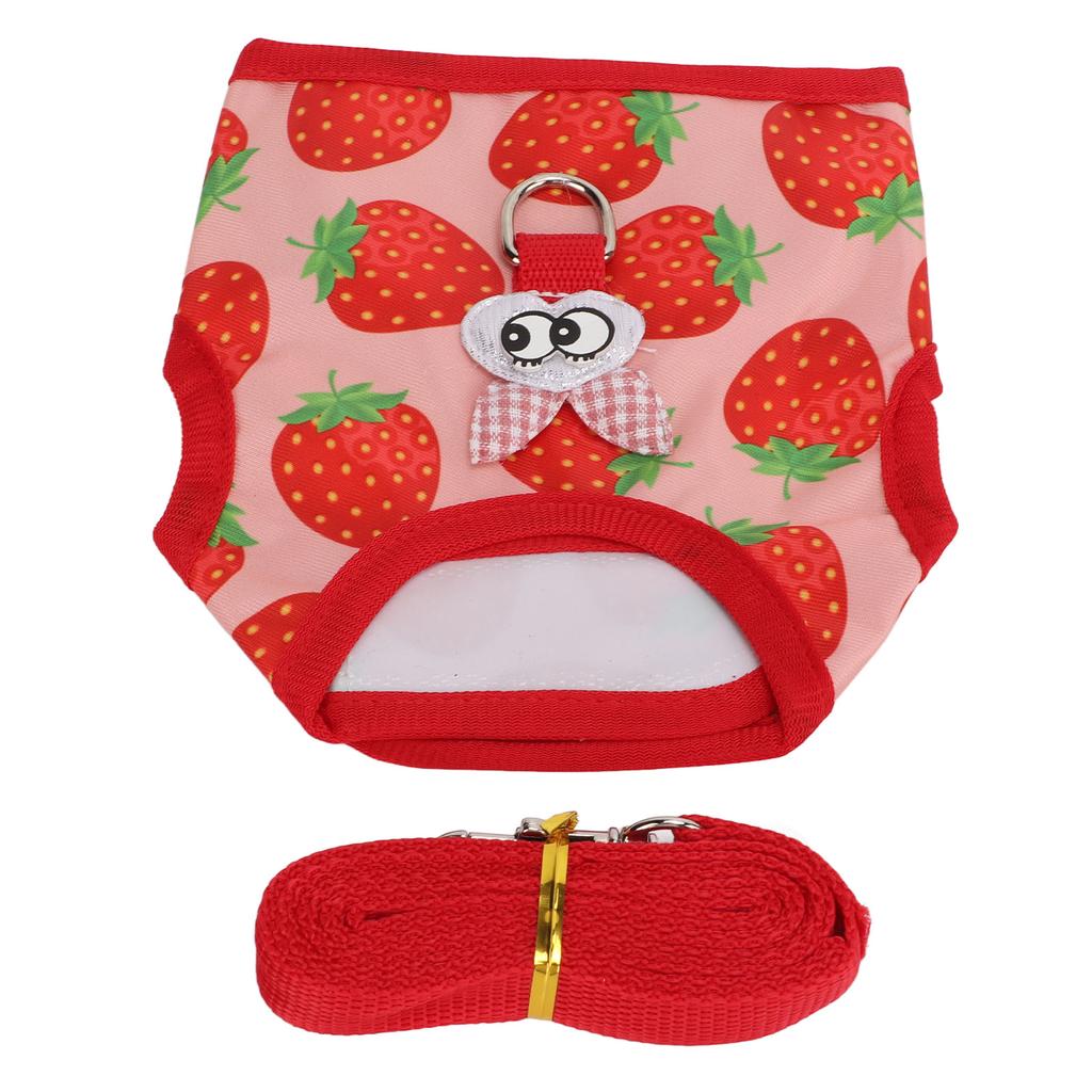 Одежда для домашних животных Bunny, жилет для маленьких животных с ремешком для хомяка Тоторо, золотистый медведь, кролик L