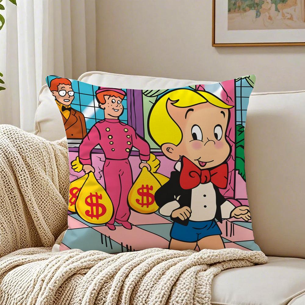 Urban Pop Art DDollar Alec Monopoly Cushion Cover Linen Pillowcase Soft for Sofa Bed Home Room Decor