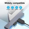 Концентратор USB C 4 в 1, 4-портовый мульти-USB-разветвитель типа C, концентратор типа c, док-станция USB2.0 + 3.0 с функцией OTG, для компьютерных аксессуаров Macbook Pro