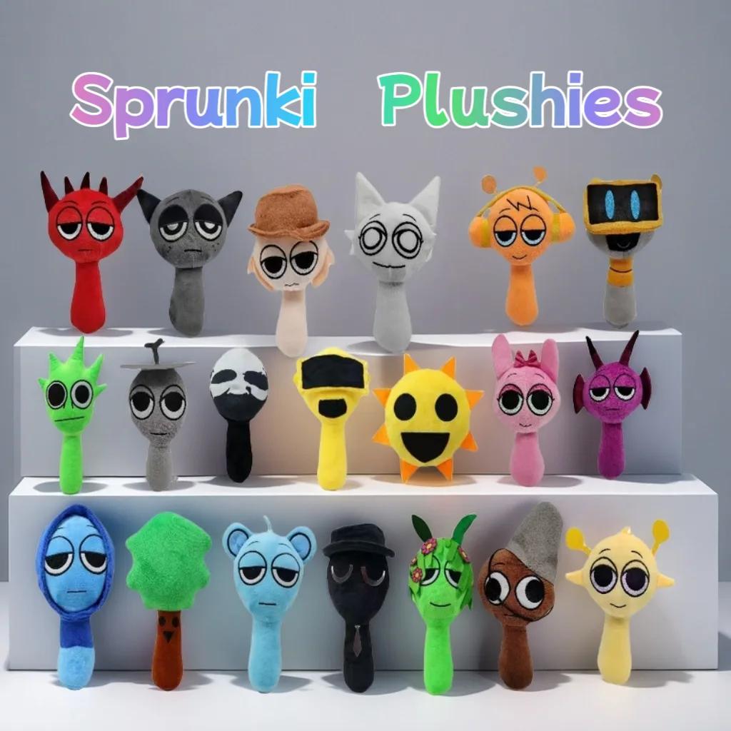 Sprunki Мягкие игрушки Sprunki Incredibox Мягкая кукла Sprunki Игра Мультяшная подушка Дети Подарки на день рождения Мягкие куклы Рождественский подарок