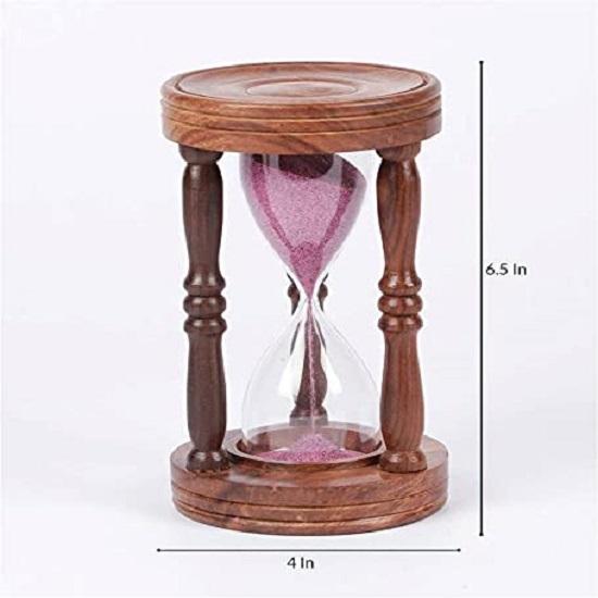 Морское дерево, таймер с розовым песком, песочные часы, песочные часы, идеально подходят для тренировок, чайник, 5 минут, экспонат, 16,51 см