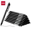 Deli 0.7mm Low Viscosity Side-Click Ballpoint Pen