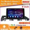 Car Radio For Mazda 6 Mazda6 III 3 GJ GL 2015 - 2018 Android Auto Carplay Navigation Multimedia Stereo Player WIFI 2 Din DVD