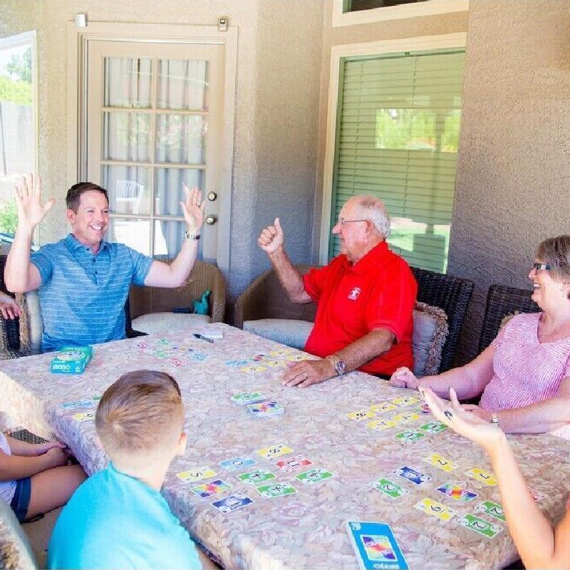 Увлекательная настольная карточная игра Skyjo Classic, изготовленная из прочной бумаги для всех возрастов