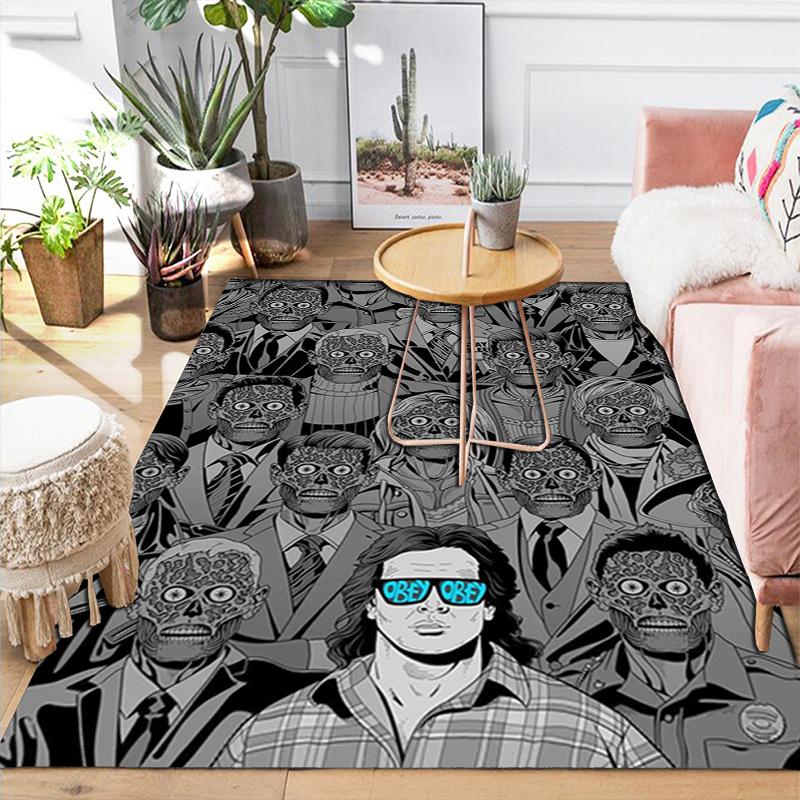 OBEY Rug Floor Mat for Living Room or Bedroom Soft and Comfortable Carpet a Gift for Birthday and Holiday.MFF0918067
