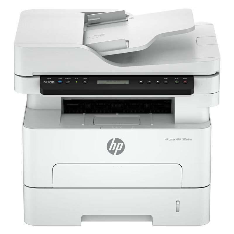 HP 323sdnw A4 Black & White Multifunction Laser Printer CN plug (adapter included)