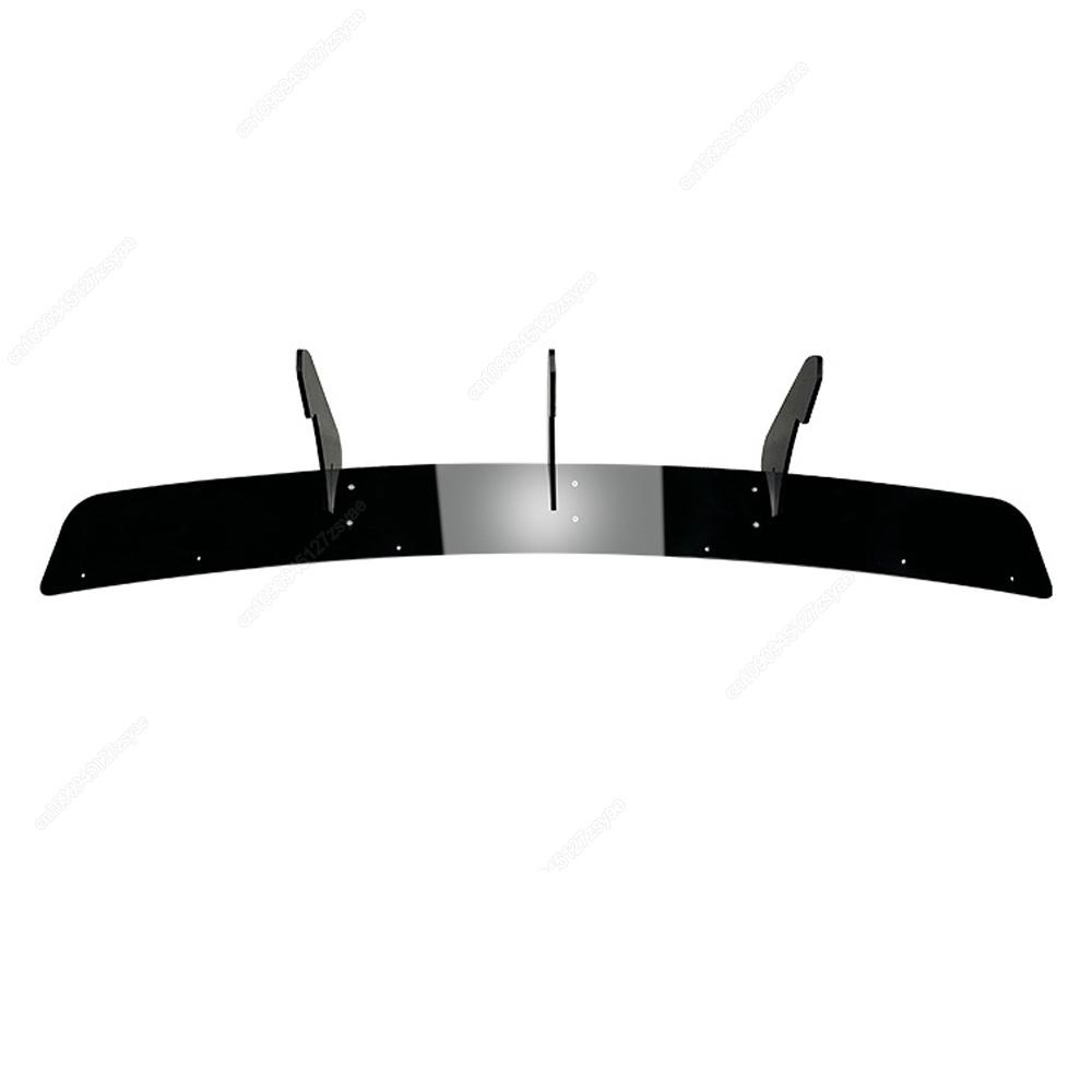 Rear Bumper Lip Diffuser Spoiler Splitter For Mercedes Benz A Class W176 AMG Line 2016-2018 Hatchback Bodykit Tuning Gloss Black