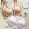 Нижнее белье Летний Тонкий Женский Поддерживающий Топ Бюстгальтер С Эффектом Пуш-Ап Предотвращающий Провисание Бесшовный Бюстгальтер Гладкий Дышащий Бюстгальтер