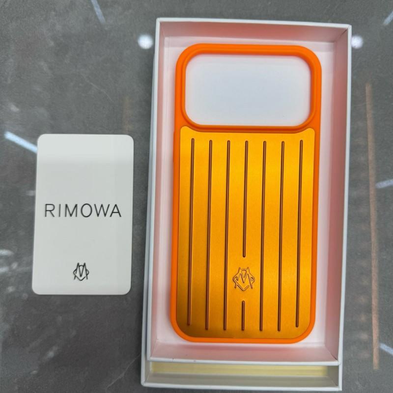 RIMOWA Style Aluminum Phone Case IPhone 17 Pro Max 16 15 14 Anti-Slip Shockproof Protective Cover