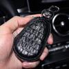 Блестящий чехол для автомобильного ключа из бриллиантового кристалла, защитная куртка, кожаные автомобильные аксессуары для женщин для MAZDA Benz Bmw F30