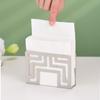 12*8.5*3.2 CM Light Luxury Vertical Napkin Holder Creative Paper Holder  Living Room